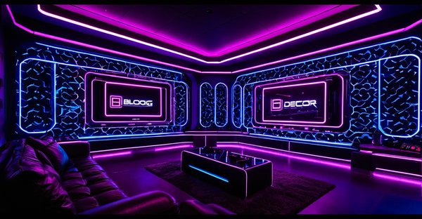 Néons déco : créez une ambiance gaming immersive et stylée !